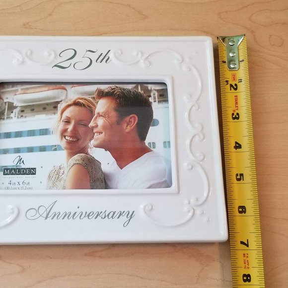 NWOT 25th Anniversary photo frame - Picture 3 of 6